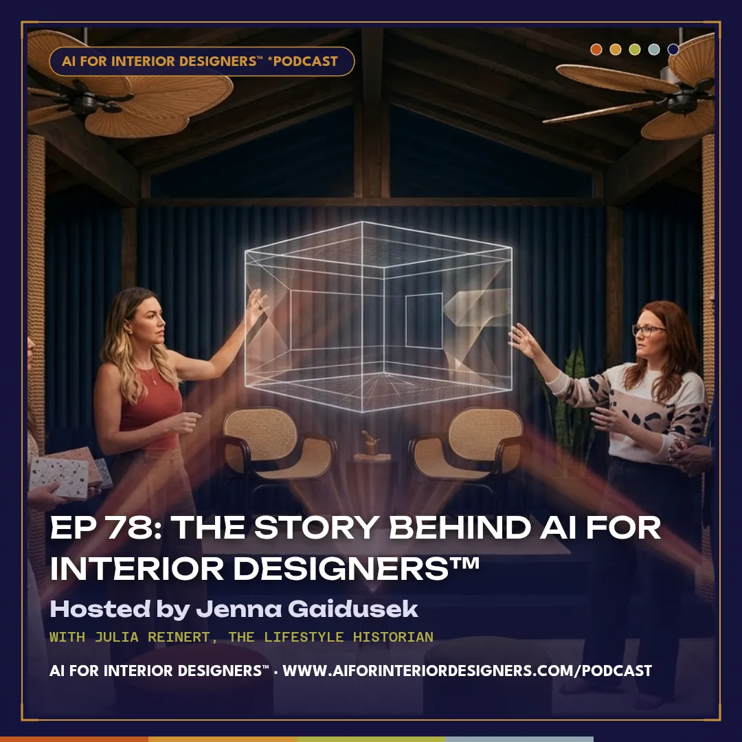 EP 78: The Story Behind AI for Interior Designers™