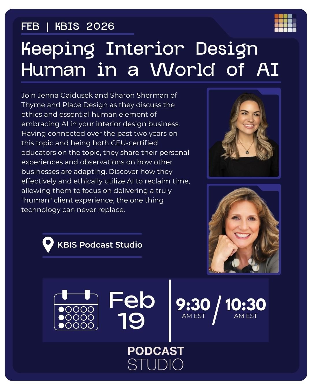 FEB | KBIS 2026 -  Keeping Interior Design Human in a World of AI