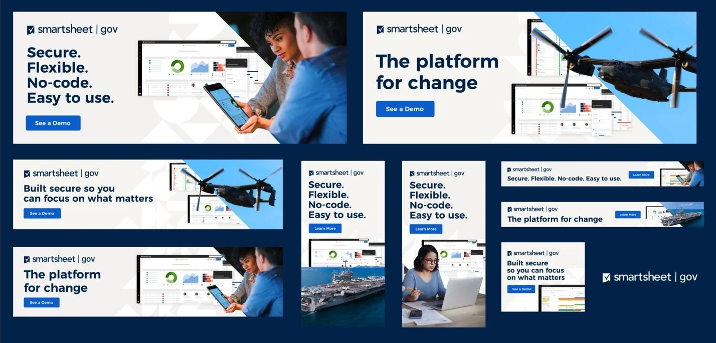 smartsheet ‘Platform For Change’ Government Campaign 2021
