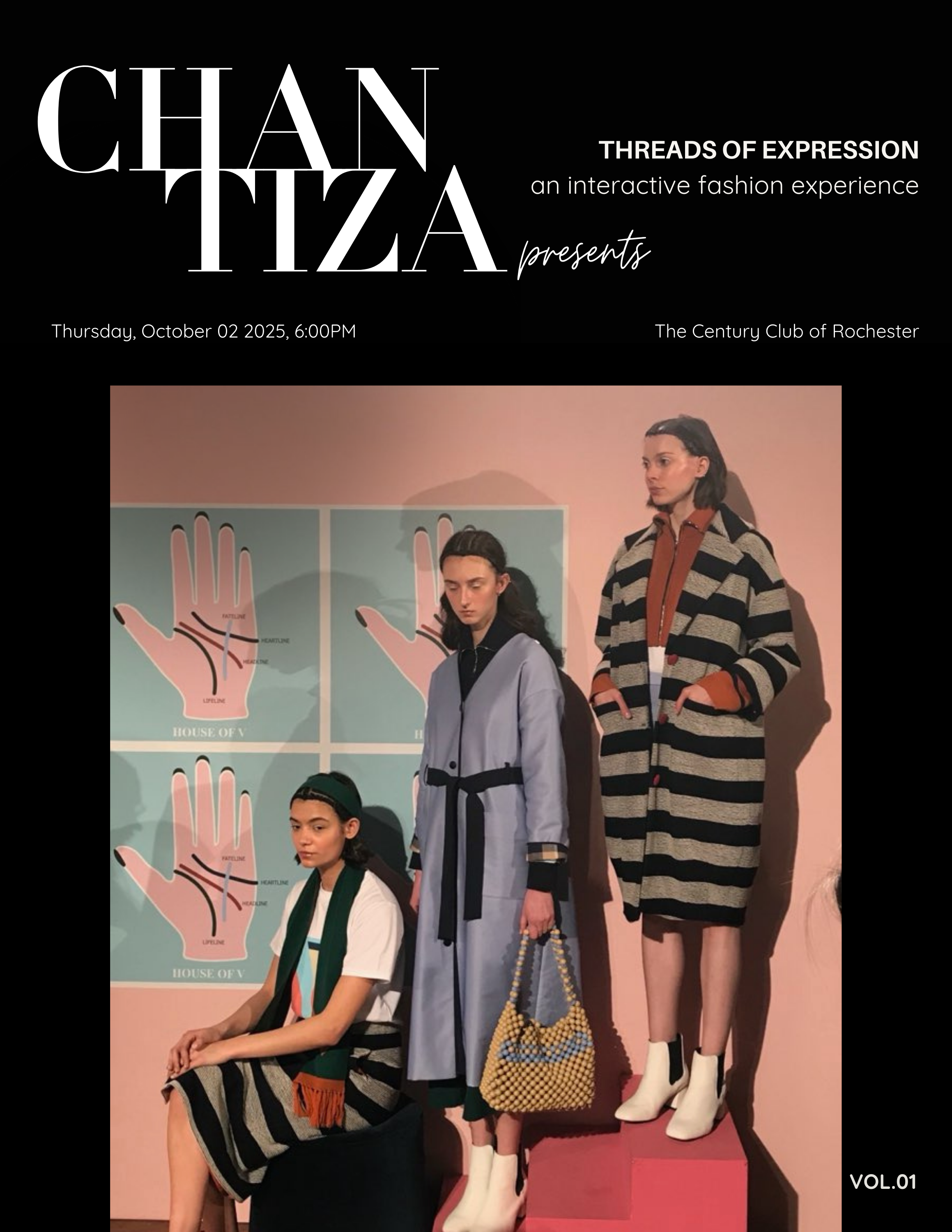 Chantiza presents: Threads of Expression with Heidi Saller as one of the featured Impressionists
