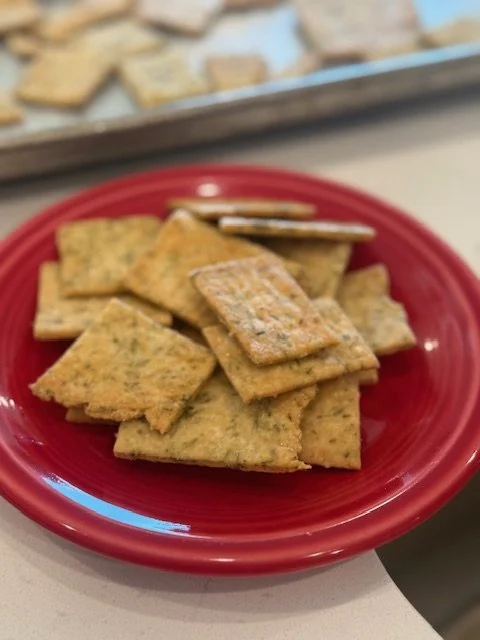 Sourdough Discard Crackers
