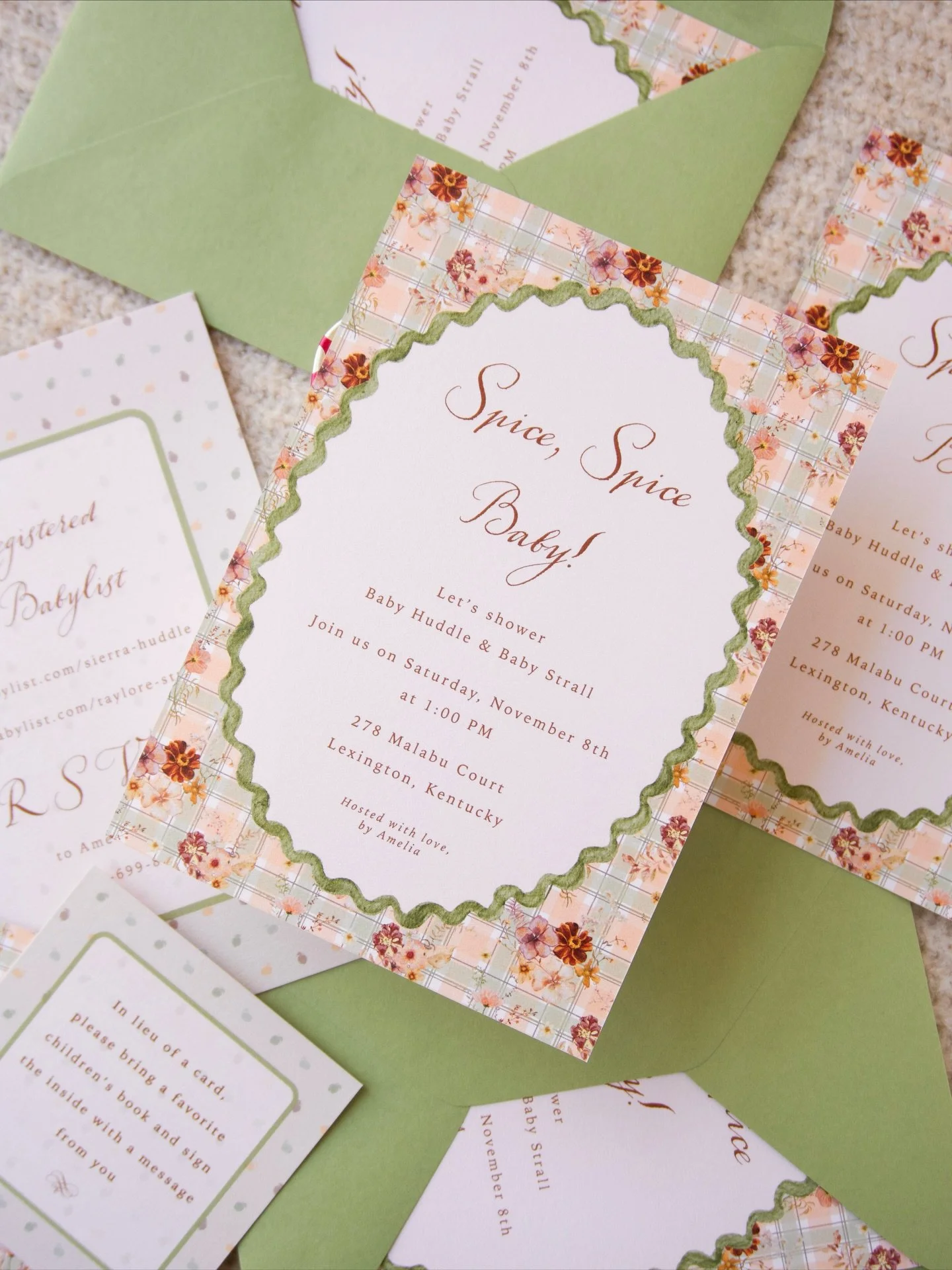 Spice Spice Baby! 🍂🤍 the PERFECT fall baby shower theme and we were lucky enough to shower two beautiful mom&rsquo;s to be!