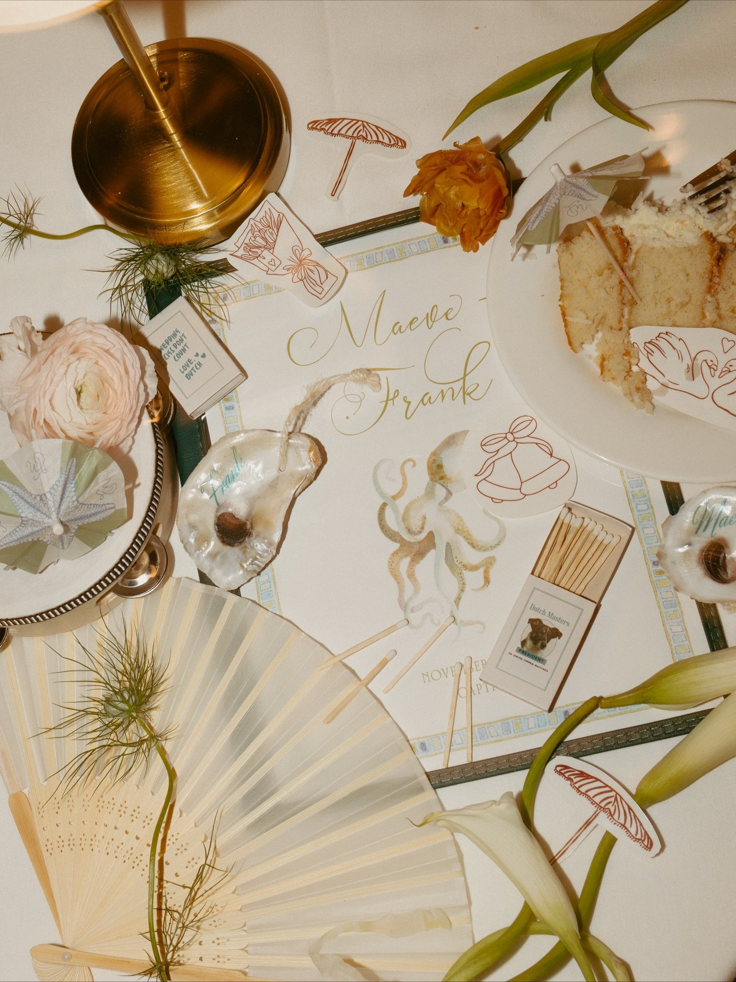 I am beyond excited to share all the details from Maeve and Frank&rsquo;s gorgeous wedding day with you all!! More to come SOON 🩵🦪🪸☁️