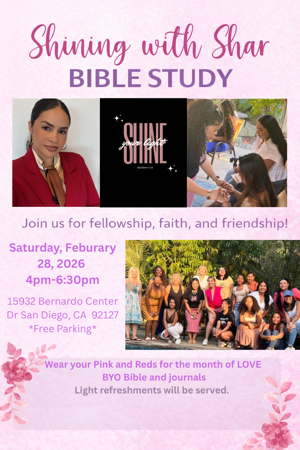 Shining with Shar Bible Study