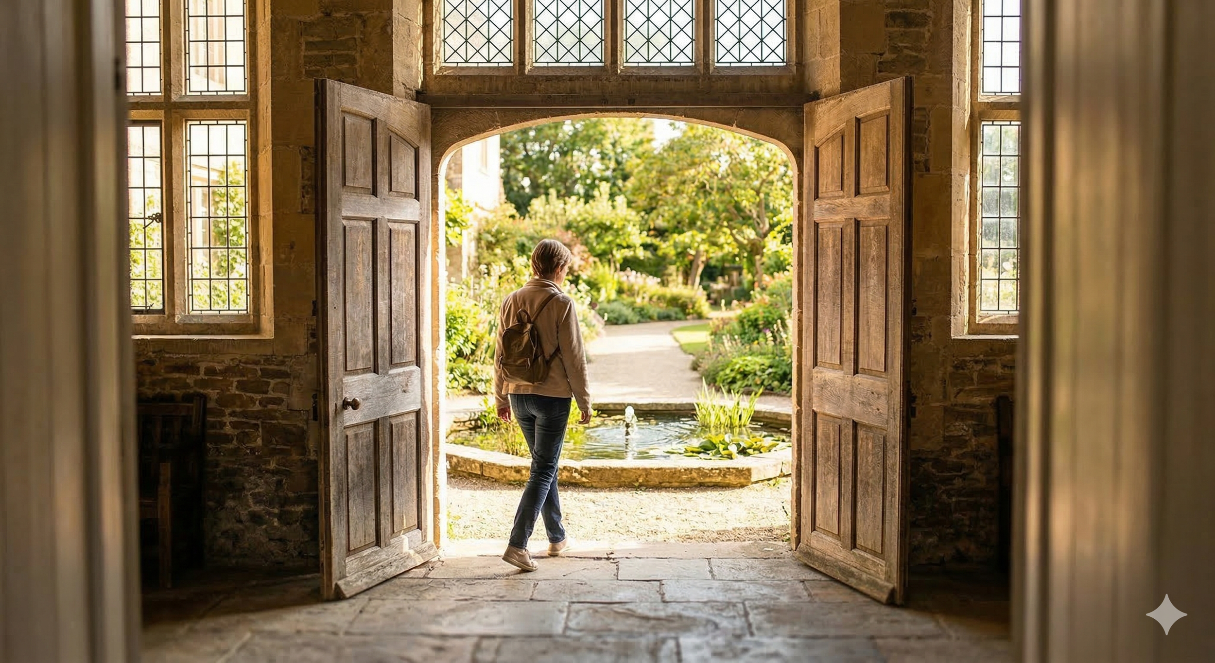 A black and white close up image of a person's eyes