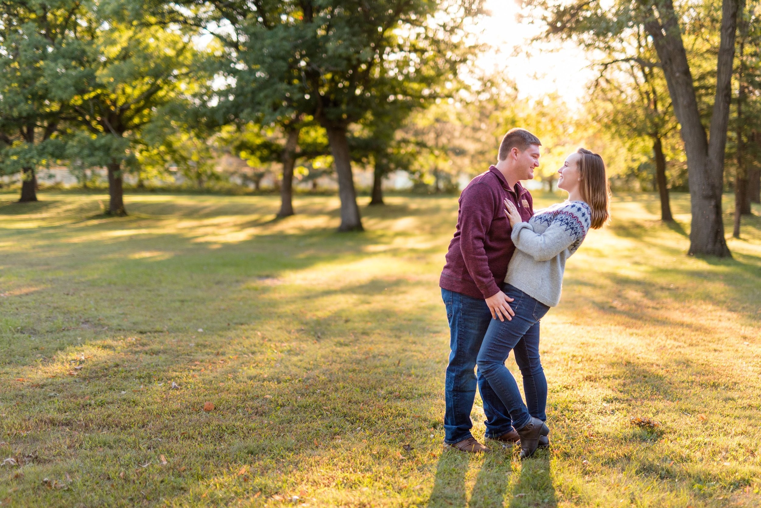 Sunset Photos Engagement in Eau Claire WI.jpeg