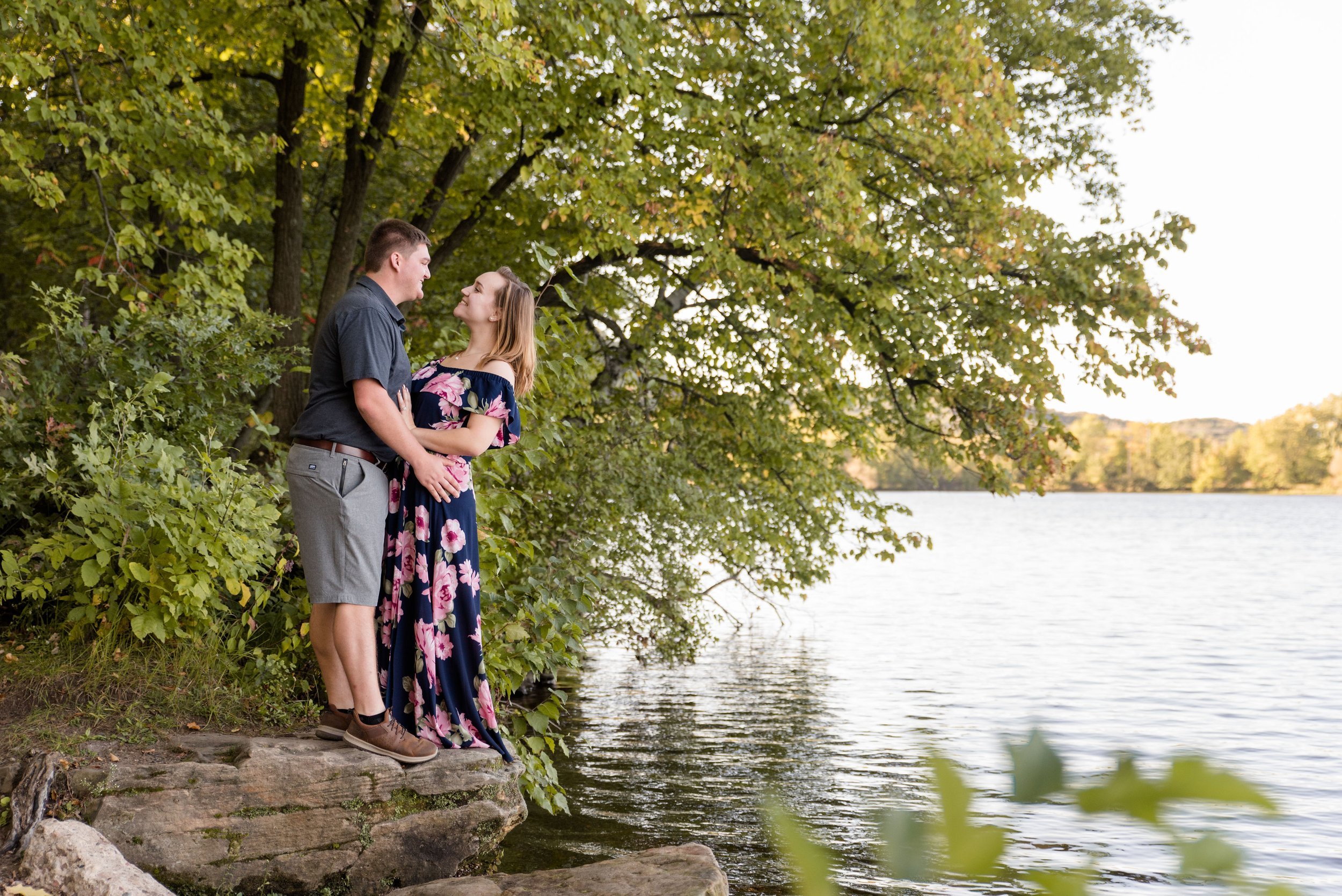 EngagedCoupleByRiverEauClaireWI.jpeg