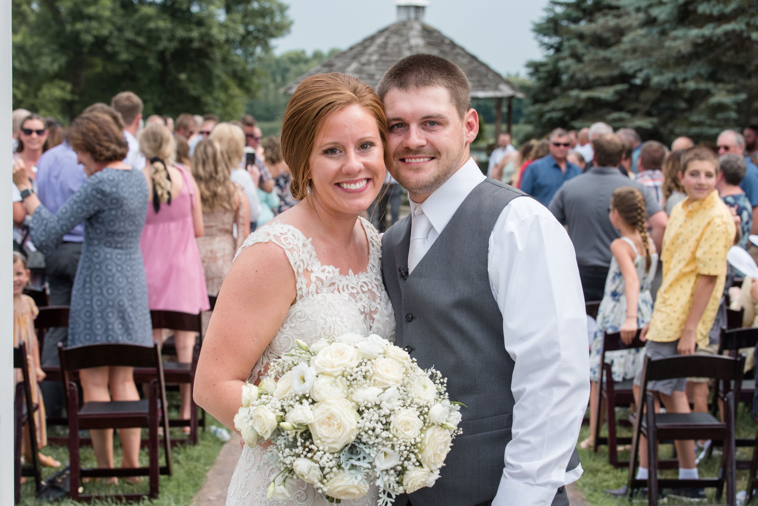 Erickson Farmstead Bride and Groom After Ceremony.jpeg