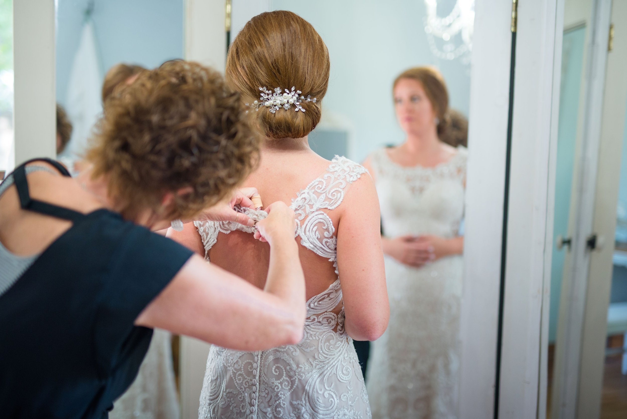 Erickson Farmstead Bride Buttons Dress.jpeg