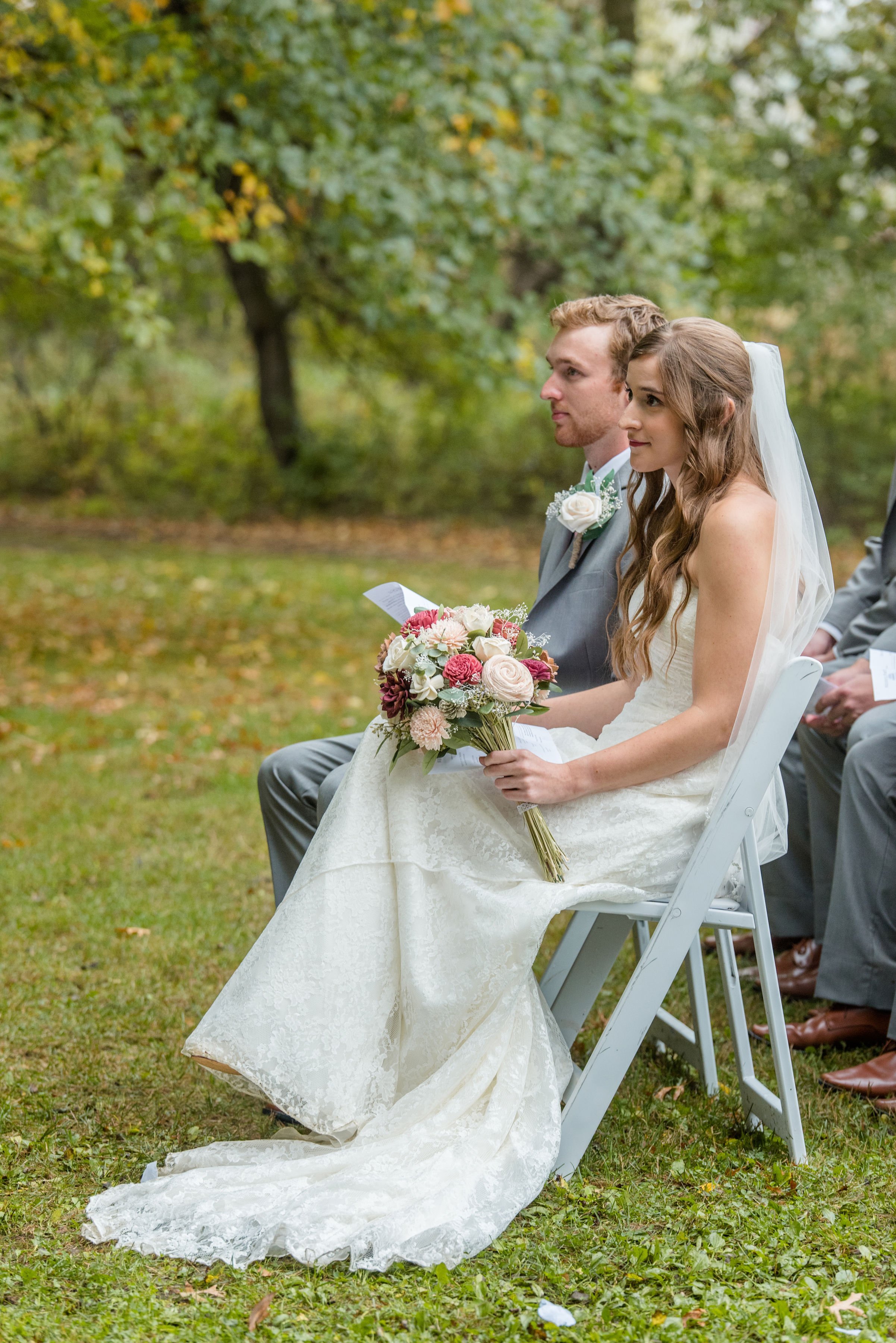 Bride and Groom during Backyard Ceremony MN.jpeg