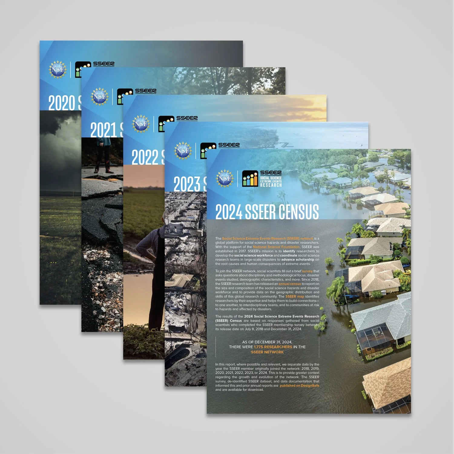 Graphic Design Multi Page Reports