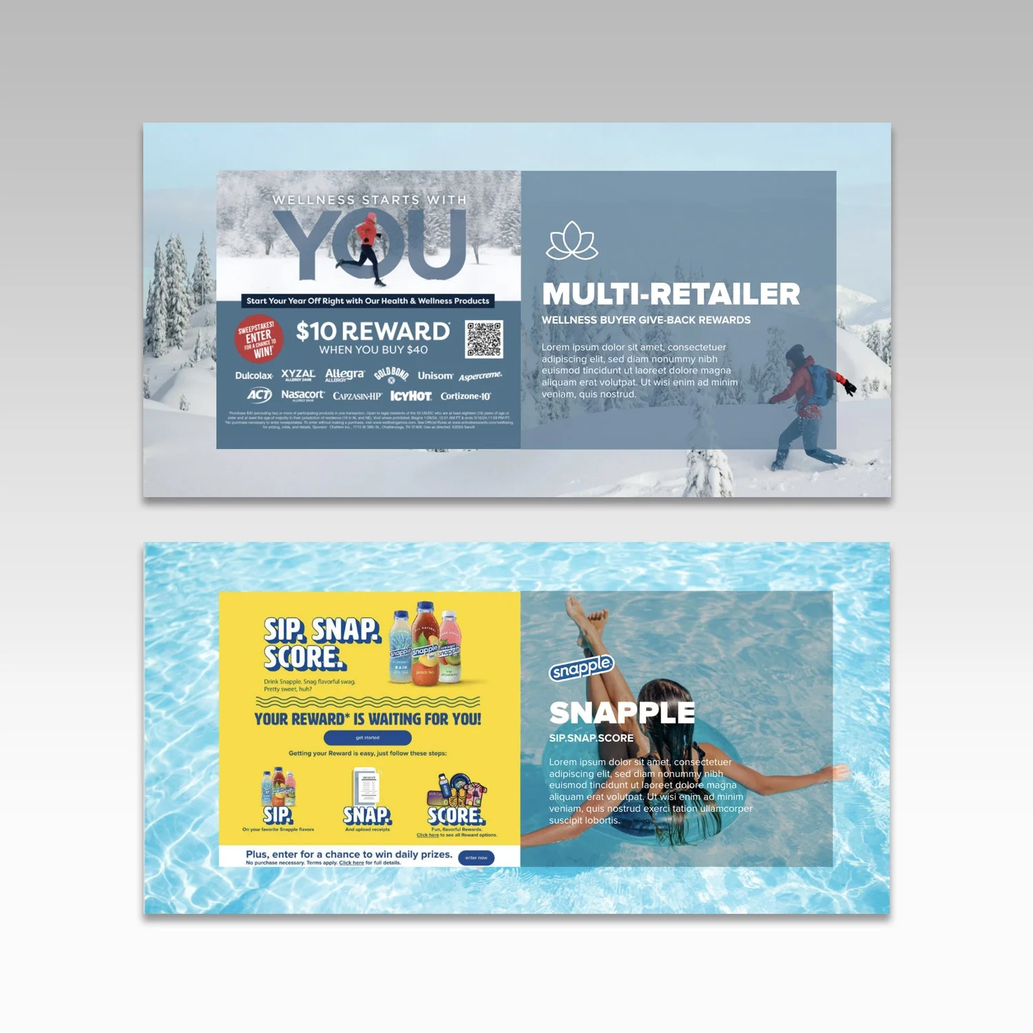 Graphic Design for Rewards Program