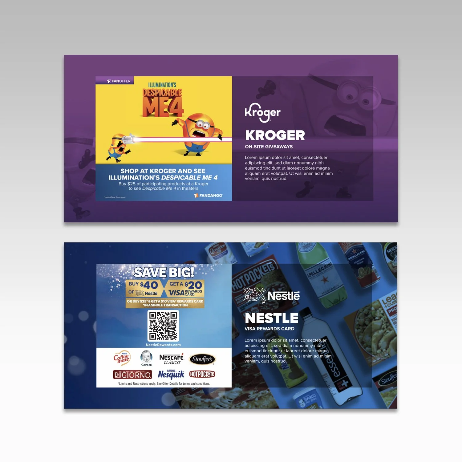 Graphic Design for Rewards Program