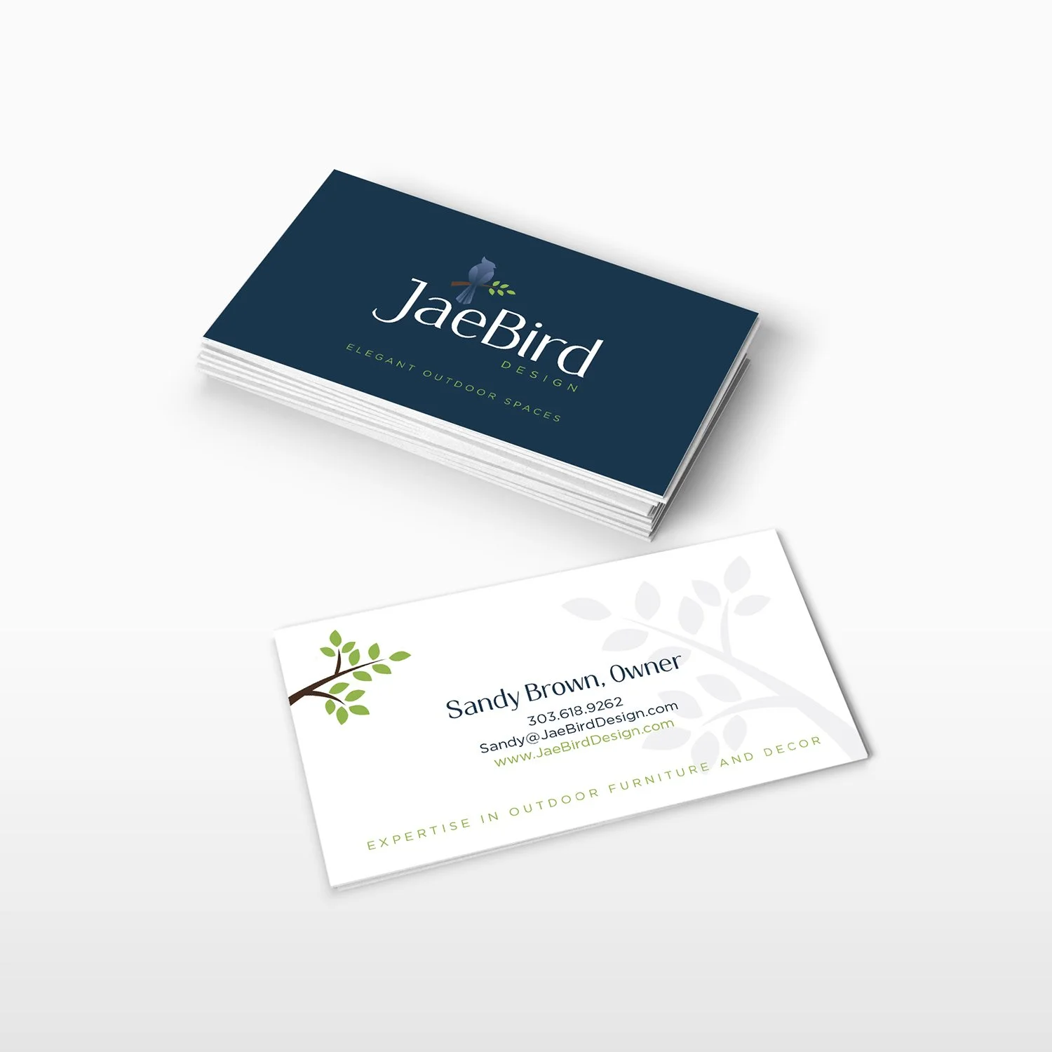 Inspire Graphic Design's Business Card Design for JaeBird Design