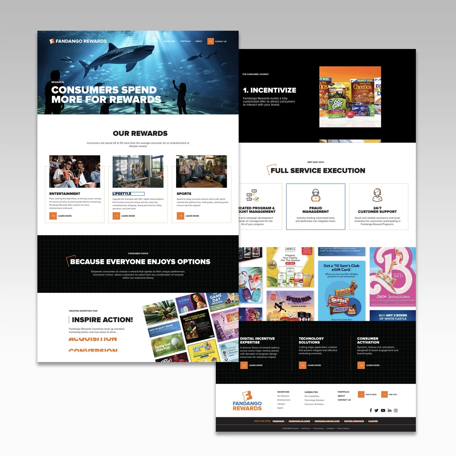 Website Design Consumer Rewards