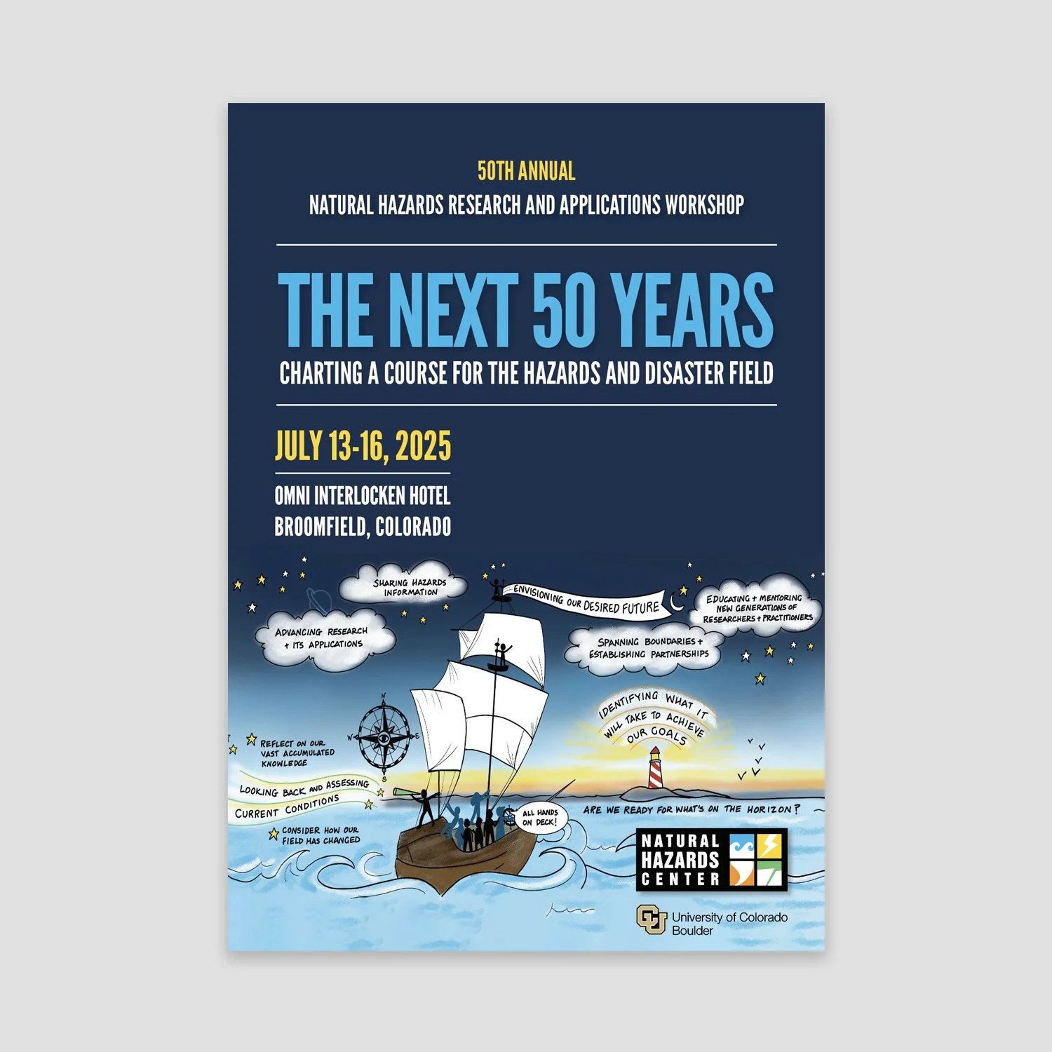 Graphic Design Printed Program Cover