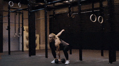 Dumbbell snatch