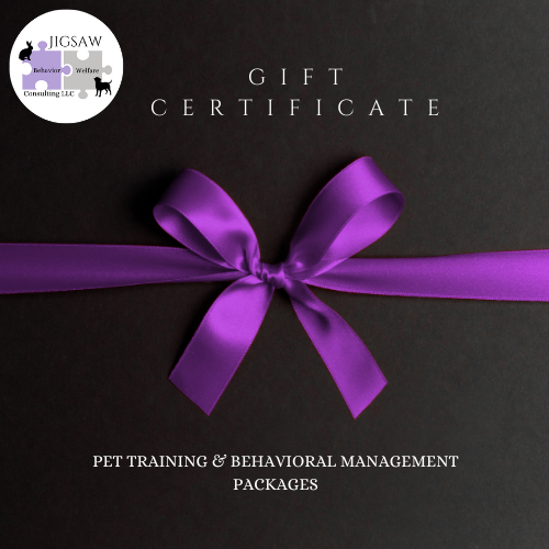 Pet Training & Behavior Management Gift Card