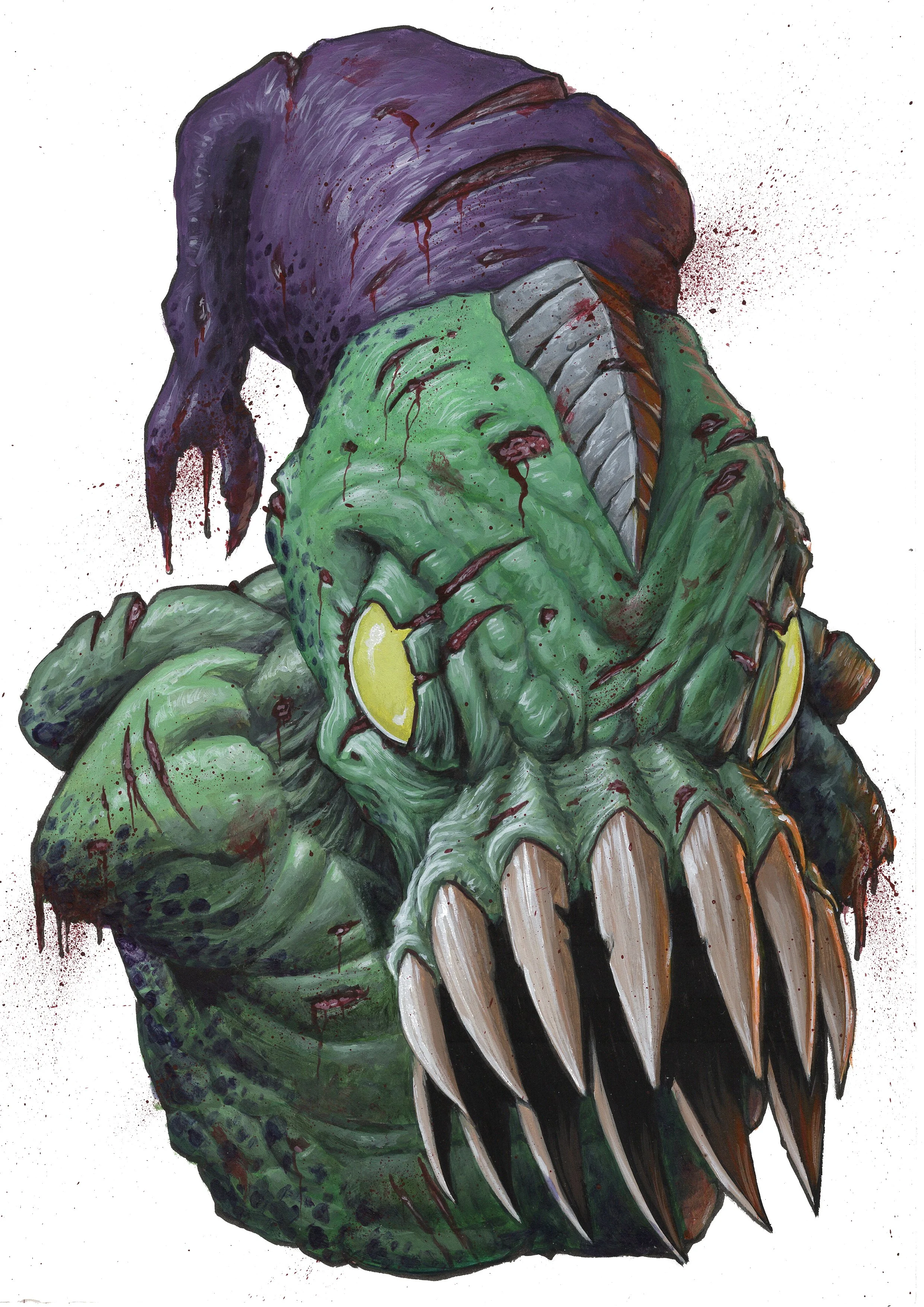 Street Sharks painting Series 2026 - KILLAMARI
