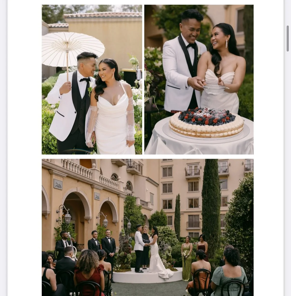 Maila P&acirc;tisserie is proudly featured in @vegasbridemagazine SUMMER EDITION 2025 🥂 We made an Italian wedding cake and a beautiful dessert table for the occasion ❤️

Planner / Coordinator / Design |&nbsp; @themuseandedit
Coordinator Assistant |