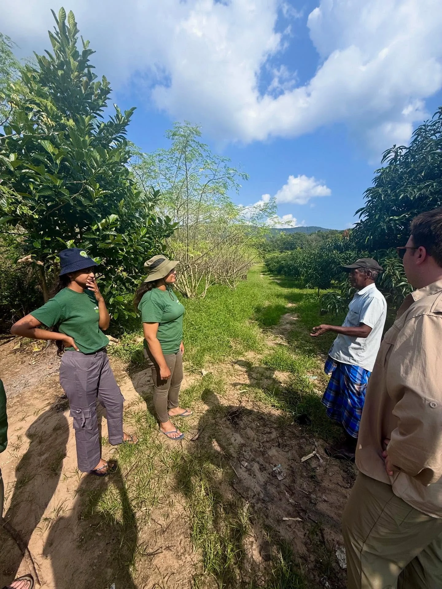 The SLEP field team regularly checks in with our community partners about elephant activity around their farmlands. During these visits, our team discusses what the farmers have found successful in deterring elephants, the extent of crop damage, and 