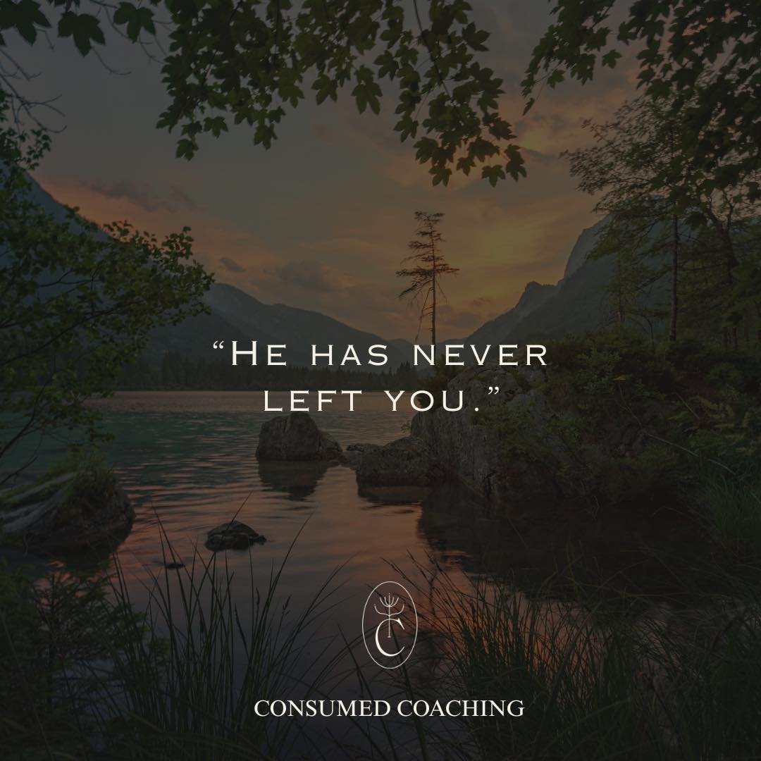 Someone needs this today.
So let me say it plainly:

He sees you.
He collects your tears.
He has never left you.

You&rsquo;re not invisible.
You&rsquo;re not abandoned.
You&rsquo;re not too far gone.

We live in a broken world.
Surrounded by broken 