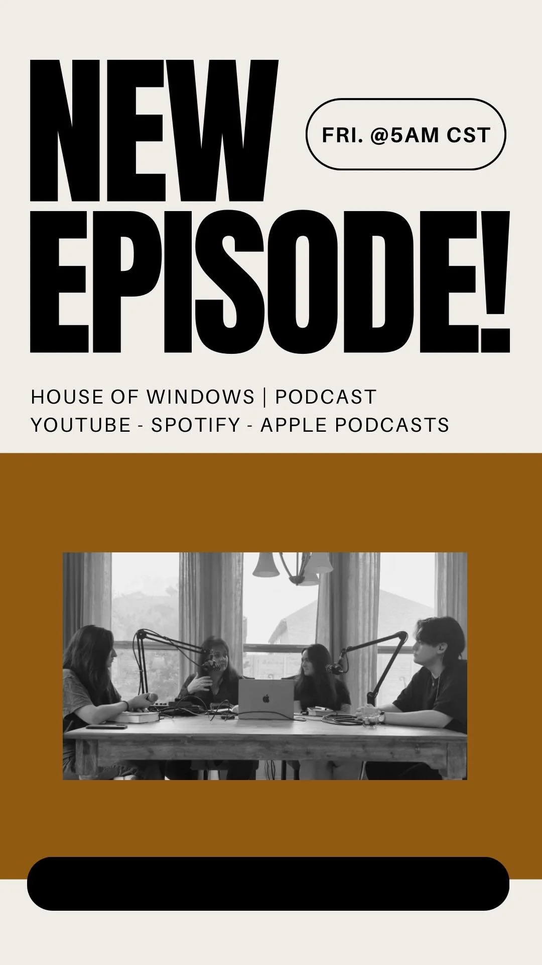 NEW EPISODE DROPS TOMORROW!! 

https://youtube.com/@houseofwindows?si=tVcaYC6s26rCnG2d