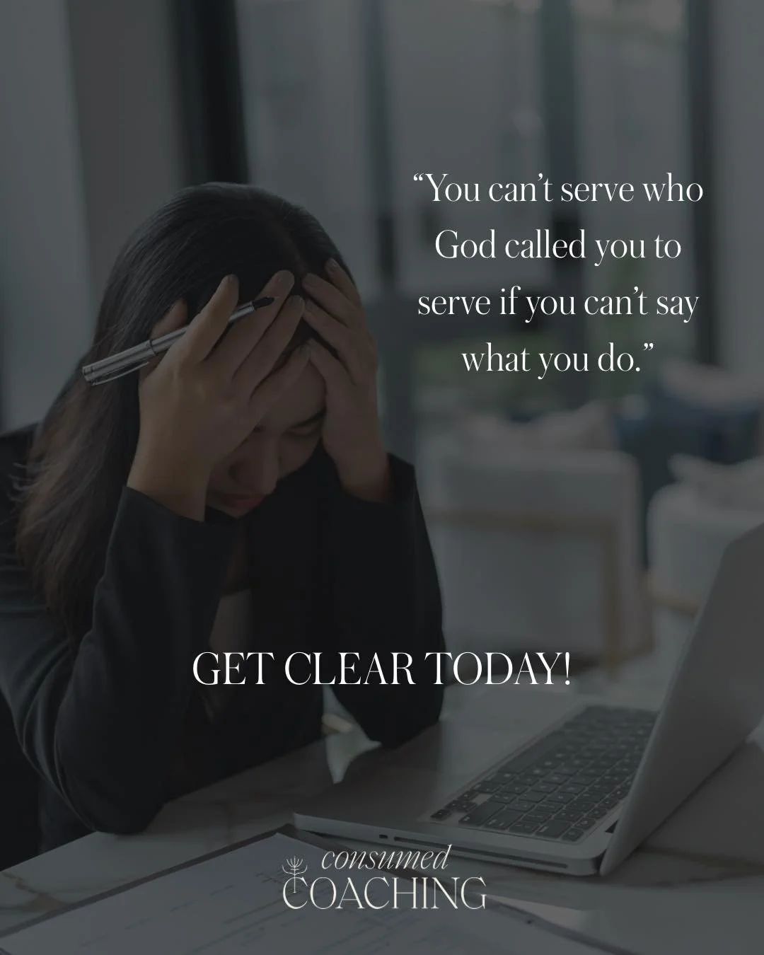 I created this program out of frustration.

Because I kept watching incredible, powerhouse, highly anointed coaches stay hidden.
Not because they weren&rsquo;t gifted.
Not because they weren&rsquo;t called.
But because they didn&rsquo;t know how to e