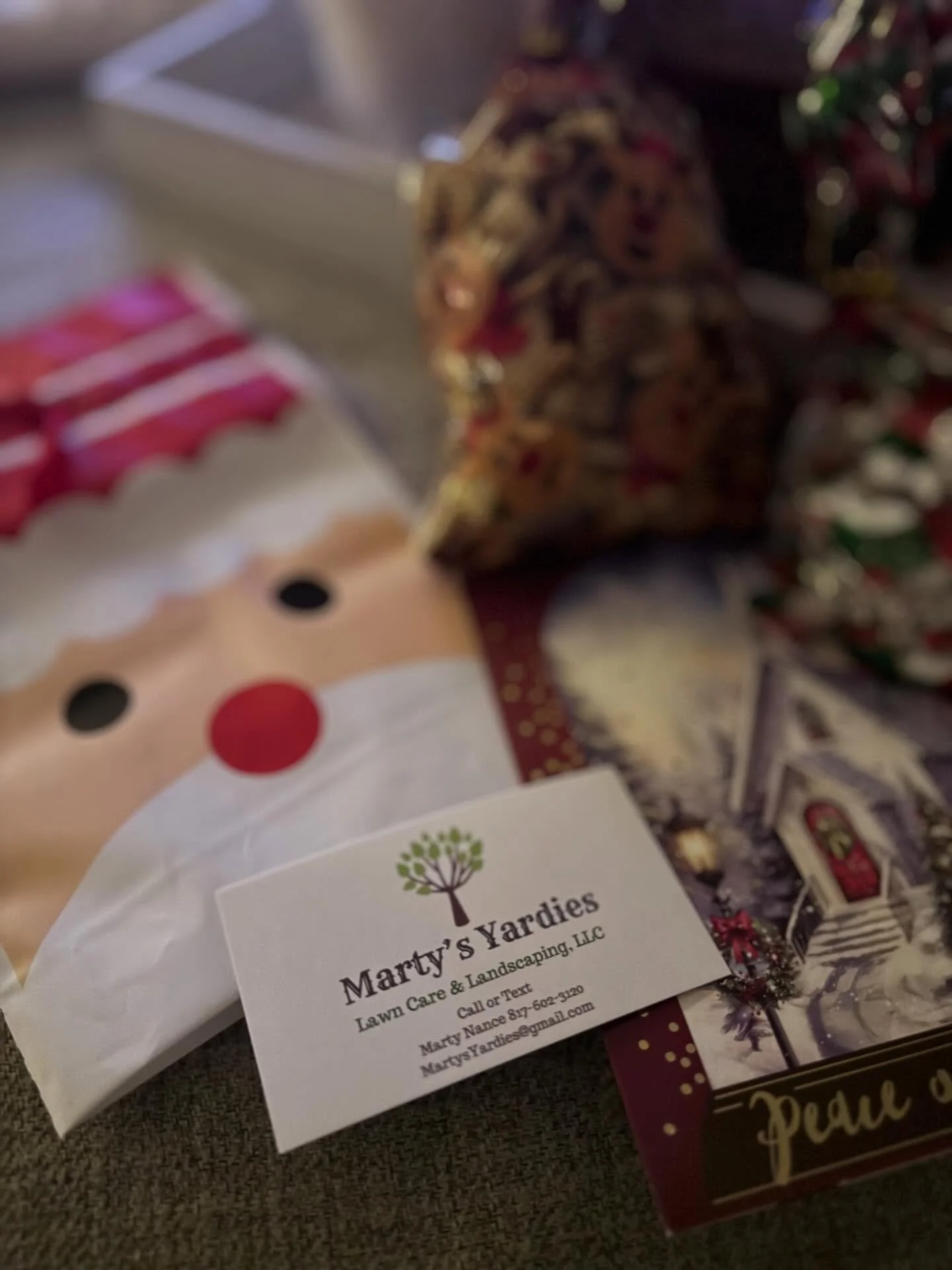 Some things go far beyond a service&hellip; they touch the heart.

This beautiful gift was given to me by Marty Yardies, the incredible team that takes care of my yard&mdash;and it truly means more than they know.

I&rsquo;ve recently moved into a ne