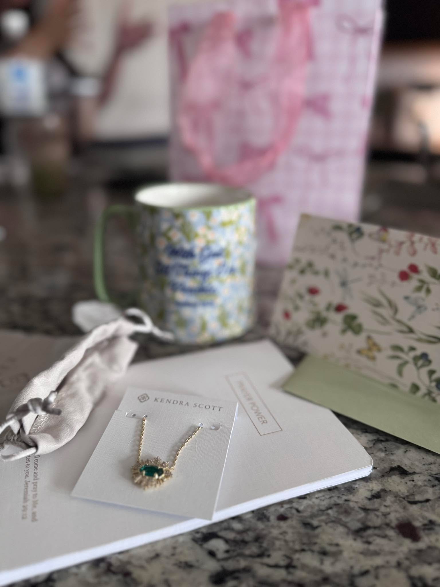 How do I even begin to express what happened yesterday&hellip;

One of my sweet friends, DDiana Day Burks dropped off a birthday present at my house. It was a pink bag with hot pink tissue paper&mdash;so beautiful. I felt loved. 🥰

Inside was a coff