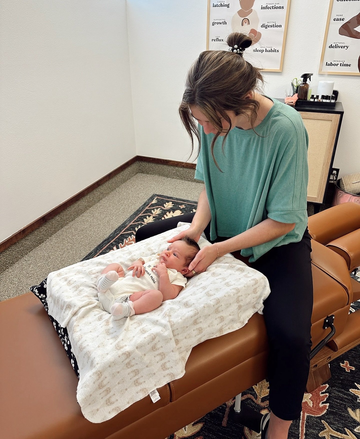 That first (ever!) adjustment feeling &gt;&gt;&gt; 

Dr. Quinn is the pediatric expert in Cedar City 🤩

At every infant visit, she adjusts using safe &amp; effective techniques. She&rsquo;s also trained in cranial work - which assesses the fascia an