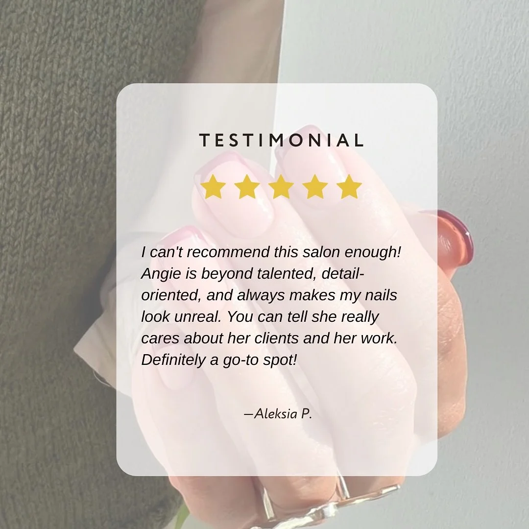⭐️⭐️⭐️⭐️⭐️

www.angeliccomplexion.ca

#hamont #hamontbusiness #hamontartist #hamontmoms #stoneycreek #fivestars #review #happyclient