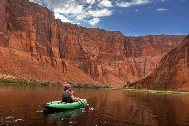 Kayaking the Colorado River from Marble Canyon