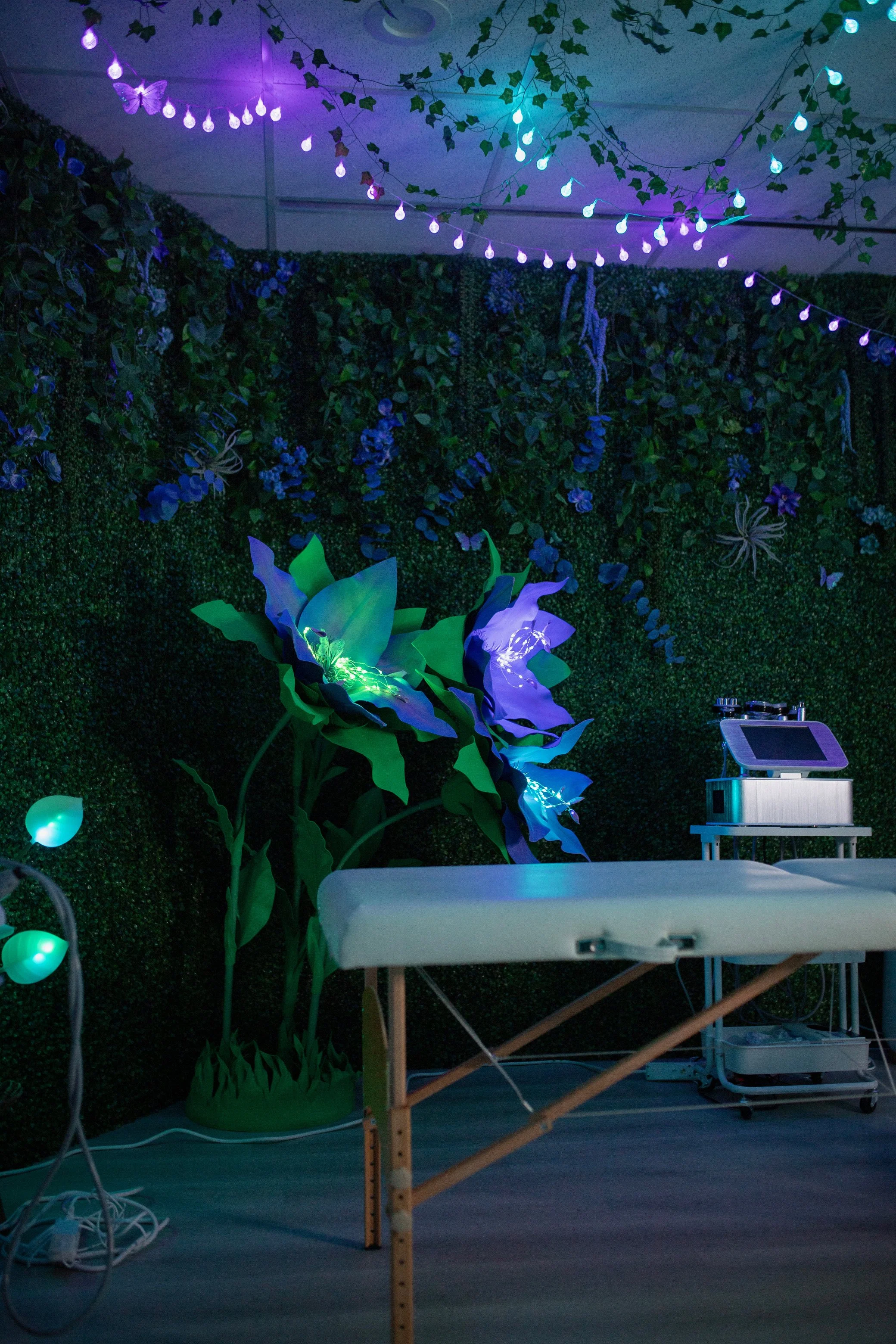 Treatment room at Sculpt Fairy Dallas