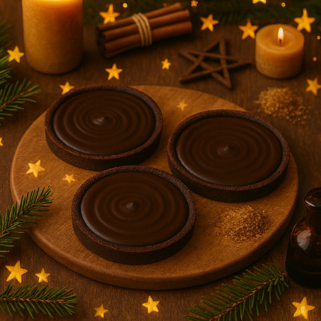 Vegan Dark Chocolate Tart