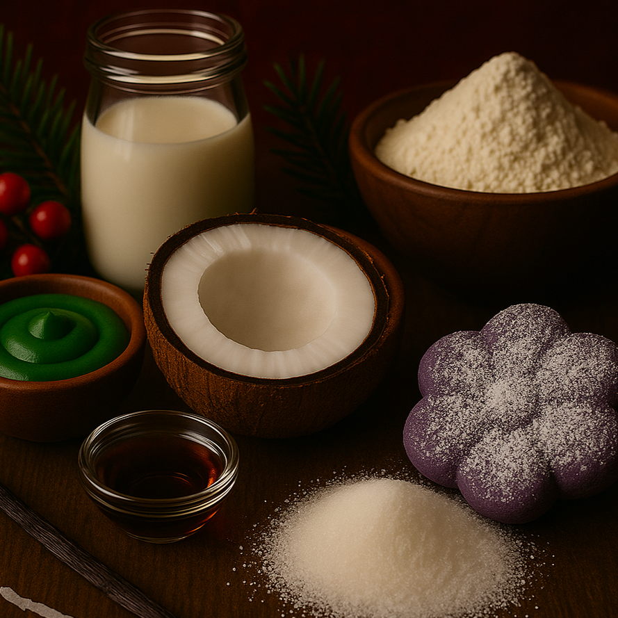 Filipino Pressed Cookie Trio