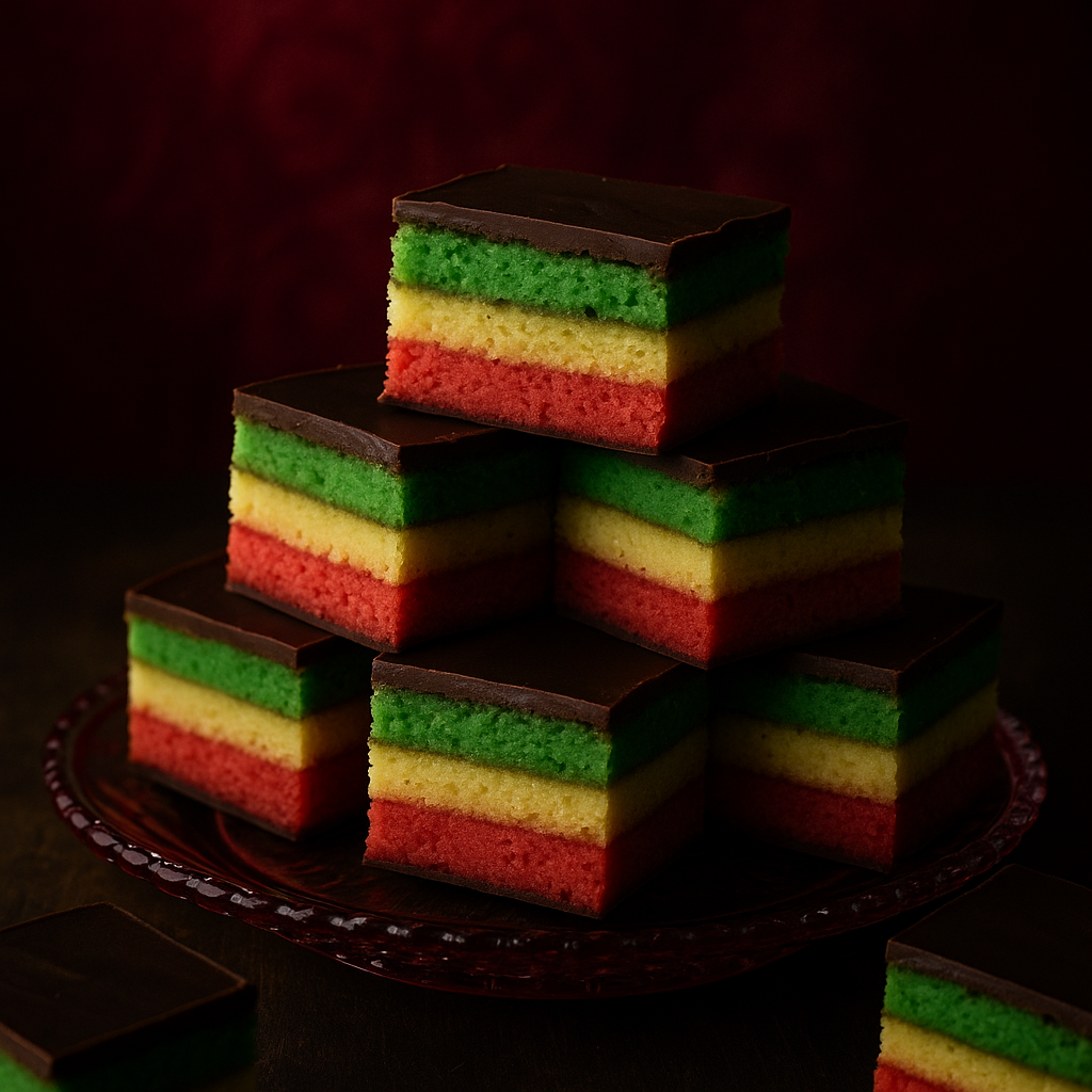 Italian Tricolore Cookies (5-pack)