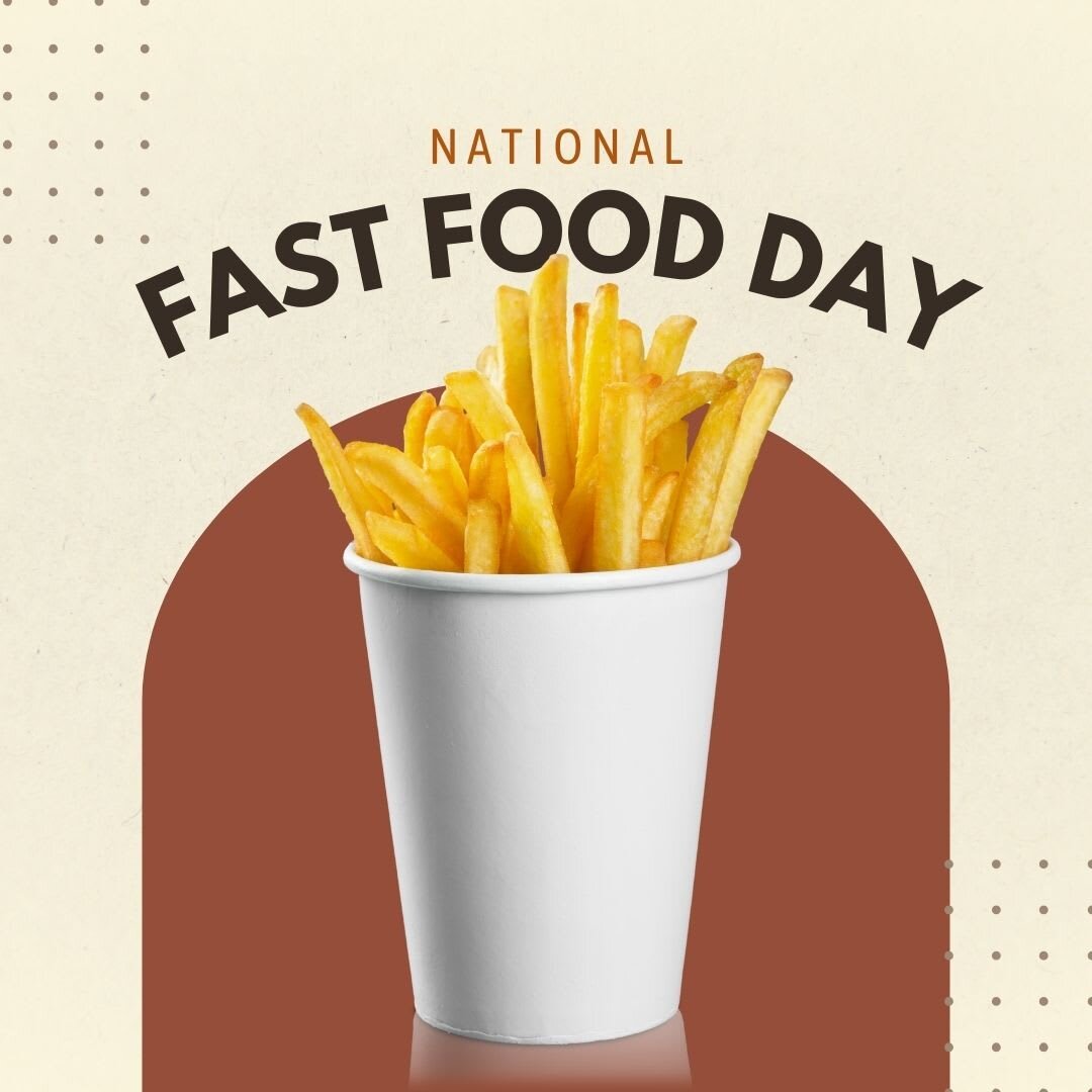 Happy National Fast Food Day! What's your favorite go-to fast food? Leave us a comment and let us know! 🍟🍔🌟
#nationalfastfoodday #fastfood #grabngo