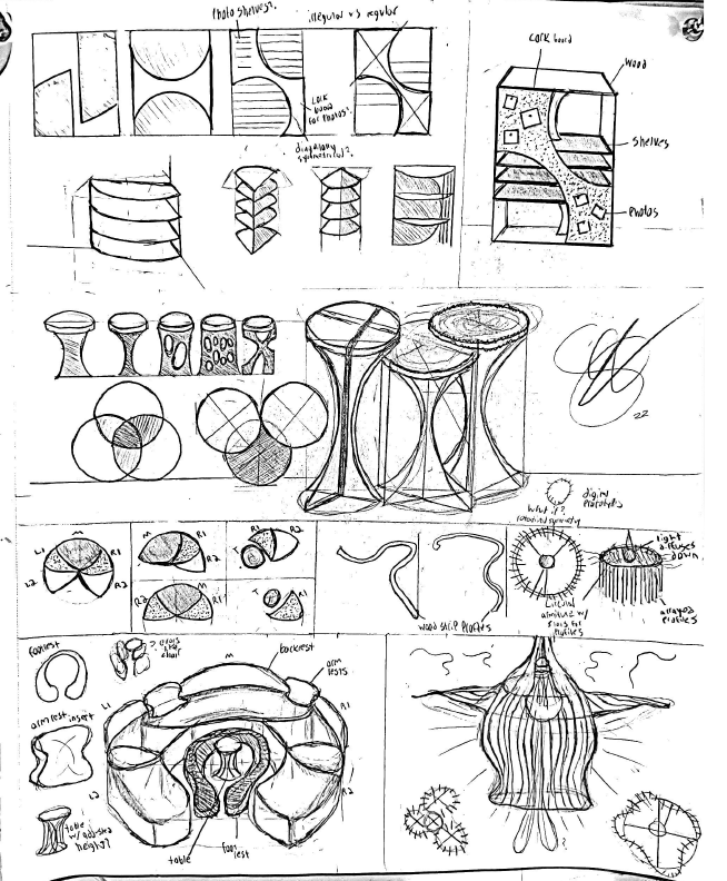 Revised collection concept drawings