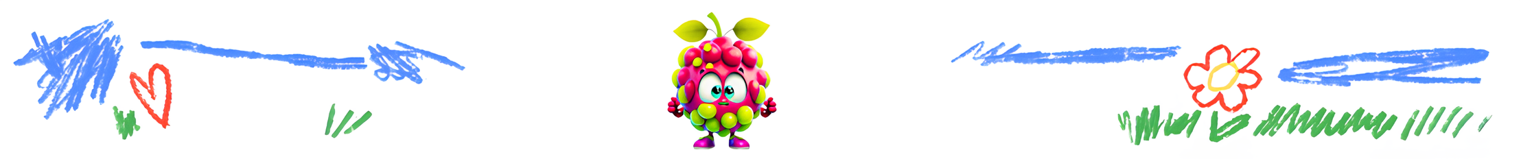 Ilustração infantil associada ao Minh’Amora Fun Park no Porto, espaço de festas de aniversário para crianças