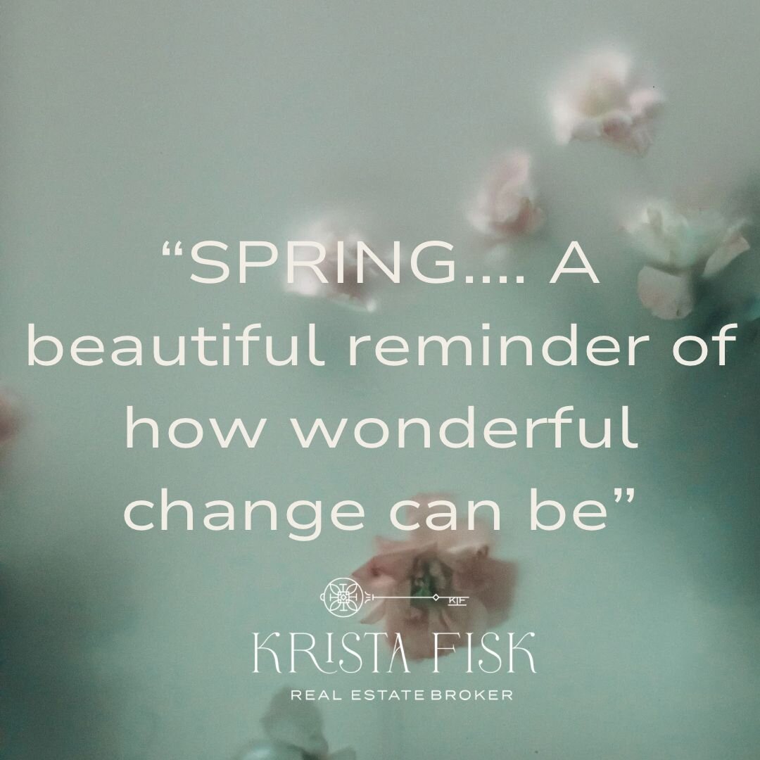 Embrace the season of new beginnings and transformations! 🌼  Let&rsquo;s celebrate the fresh opportunities and growth it brings to our lives and homes.  #SpringVibes #NewBeginnings #HomeGrowth #OntarioRealEstate #MidwesternOntario #SpringRenewal #Ch