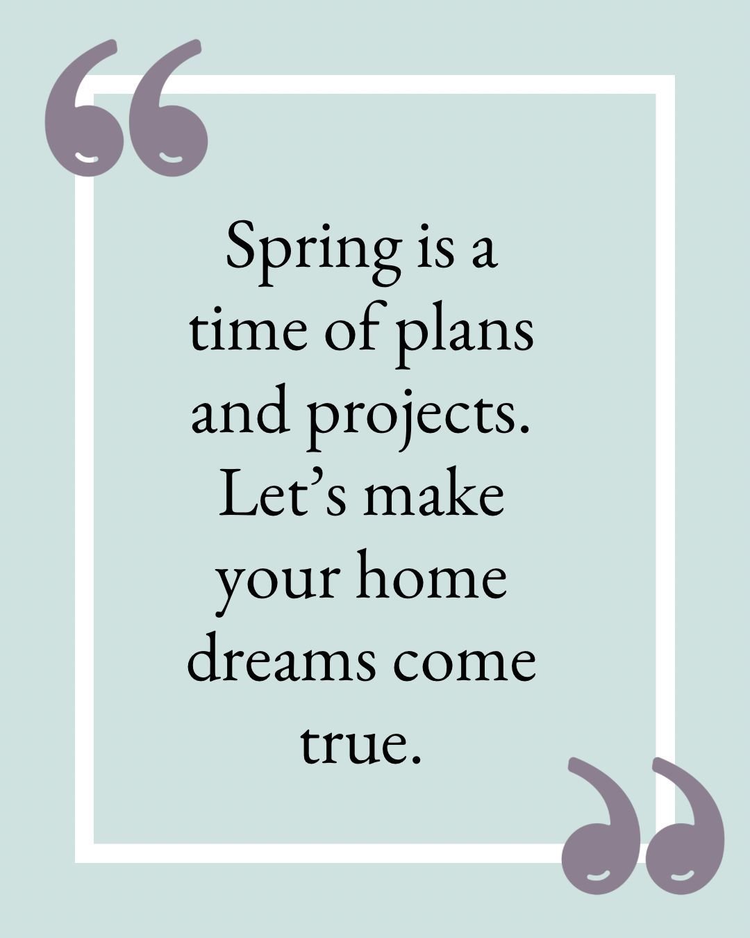 🌸 Dreaming of a New Beginning This Spring? 
 
As the world bursts into bloom, let&rsquo;s channel that renewal into finding your dream home! 
 
Spring is a time of plans and projects&mdash;what better project than turning your home dreams into reali