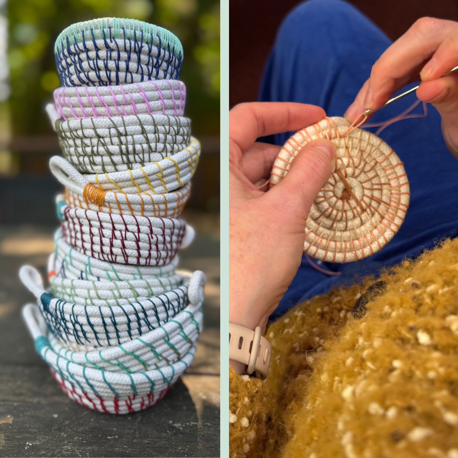 Rope &amp; Twine Bowls @ Snoqualmie Valley Center for Creativity