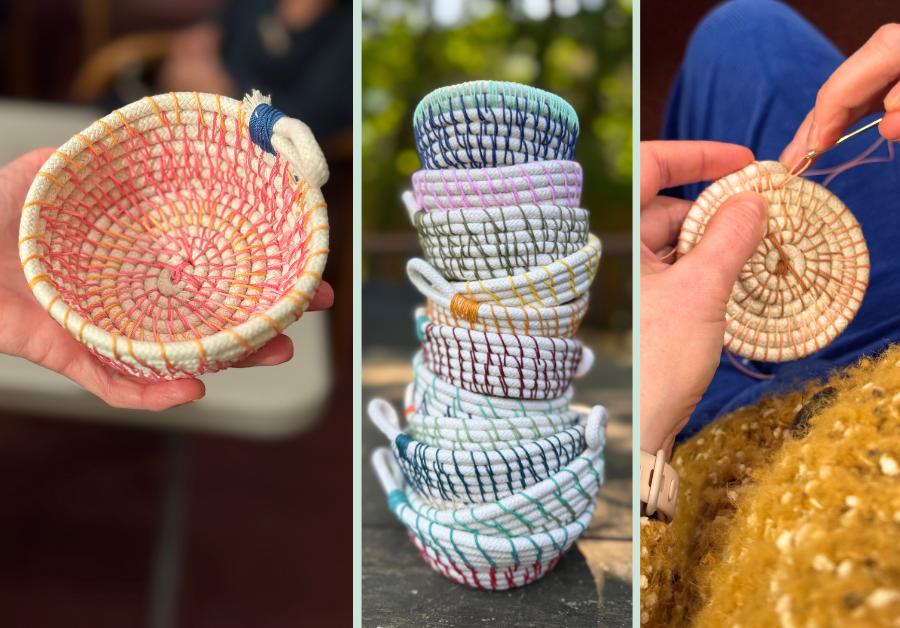 Rope &amp; Twine Bowls @ Crow