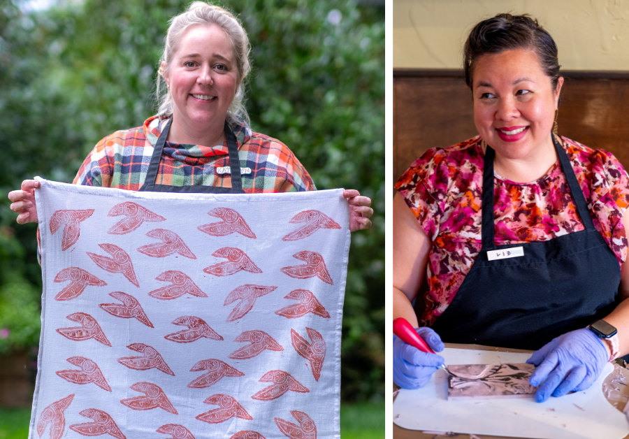 Block Printing Workshop &amp; Brunch
