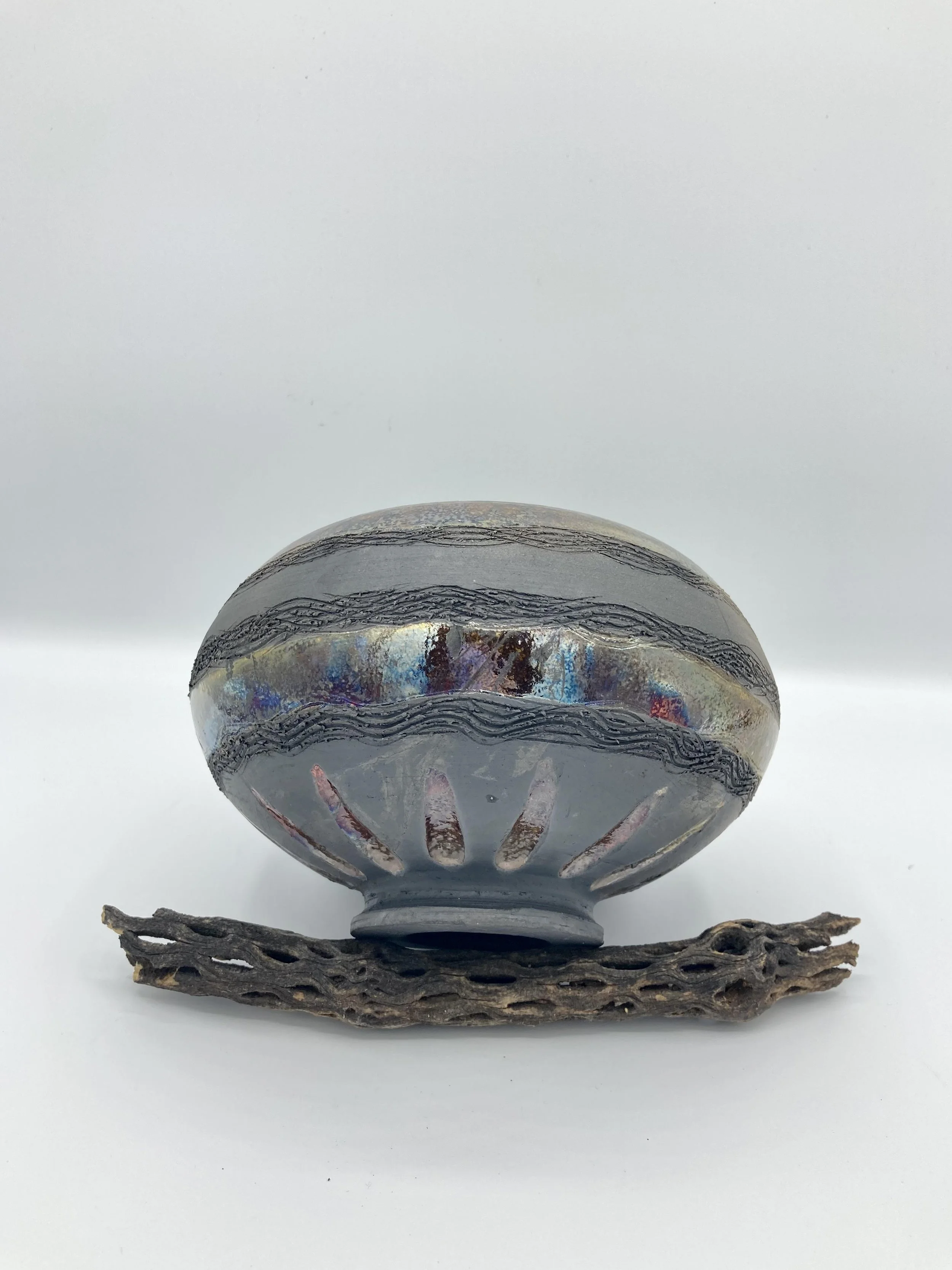 Black Raku by Anne Neuenschwander — Anne’s Desert Studio