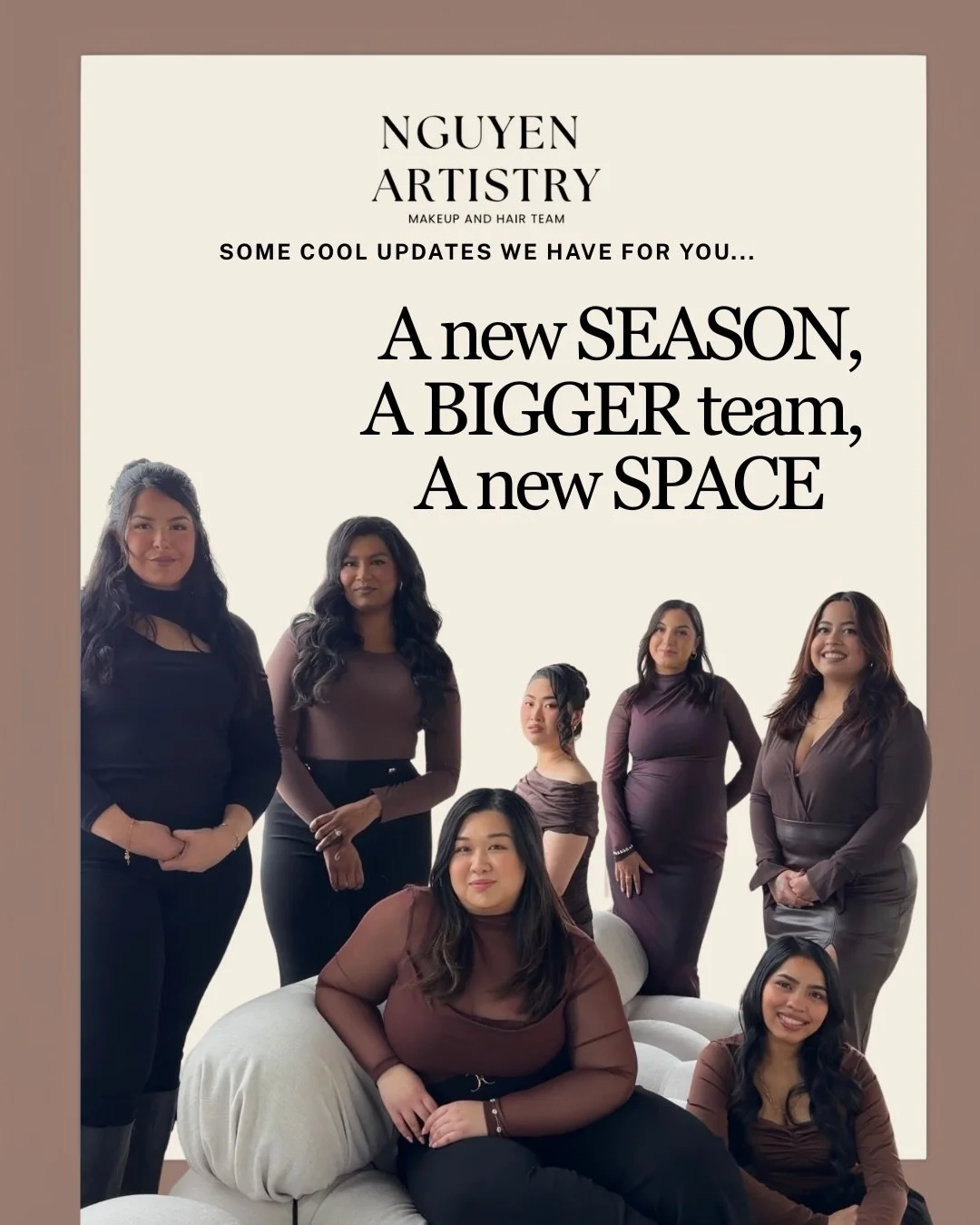 A new season, a bigger team, and a new space&hellip; and we&rsquo;re just getting started!

This year looks a little different for us in the best way.

We&rsquo;ve expanded our team to better support the demand we experienced last season, allowing us