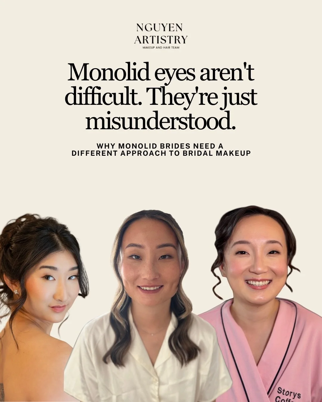 Monolid eyes aren&rsquo;t difficult. They&rsquo;re just misunderstood.

One of the biggest misconceptions in makeup artistry is that every eye shape should be approached the same way.

What works on one eye shape doesn&rsquo;t always work on another&