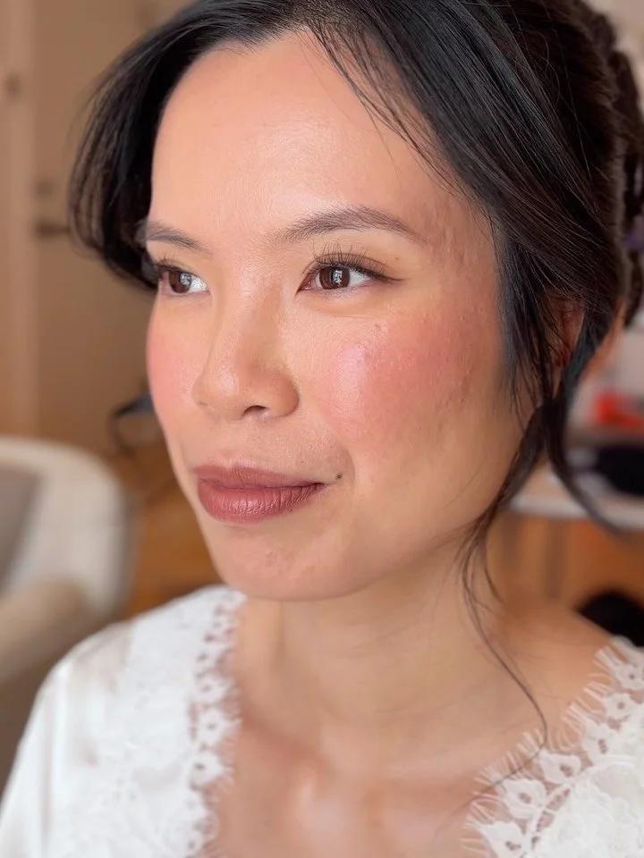 Natural bridal makeup with a subtle boost of blush 💄✨

I am absolutely in love with how everything came together for my bride&rsquo;s wedding day, and even more importantly, we took notes from her trial and made adjustments based on what we learned.