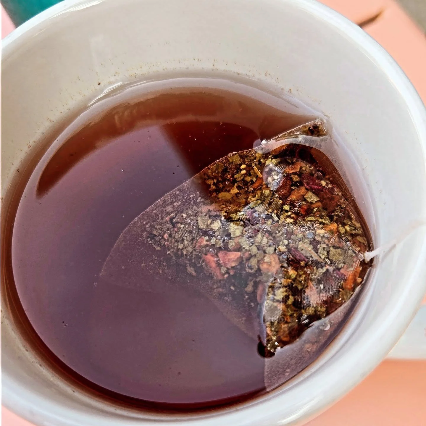 We are enjoying some hibiscus tea this morning at Good Truckin'